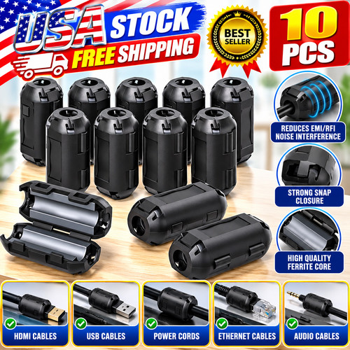 Pack clip ferrite - 10,