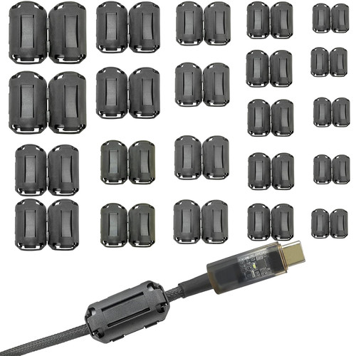 22pcs clip ferrite ring - ferrite,